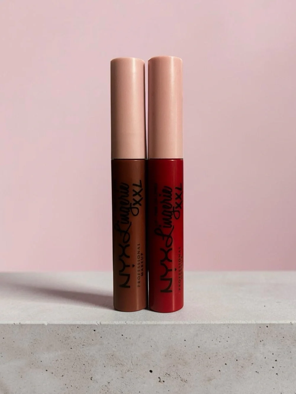 NYX Lingerie XXL Liquid Lipstick Duo - Low Cut & Untamable
